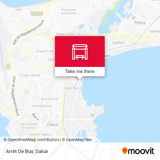 Arrêt De Bus map