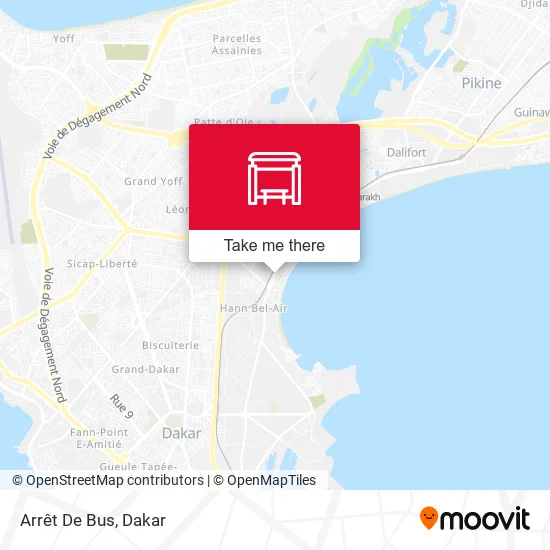 Arrêt De Bus map