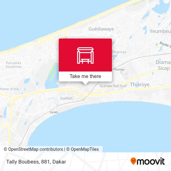 Tally Boubess, 881 map