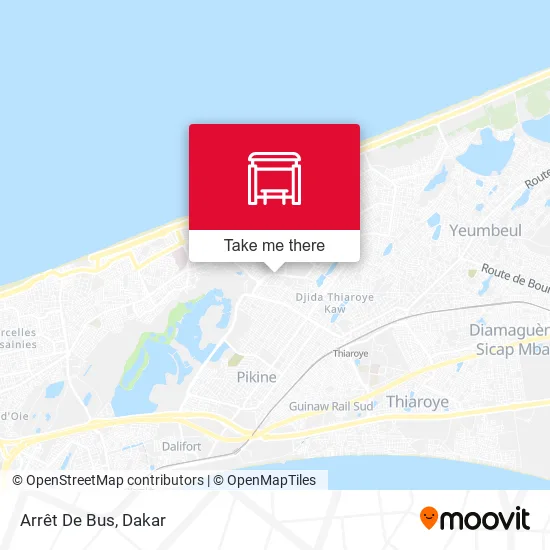 Arrêt De Bus map