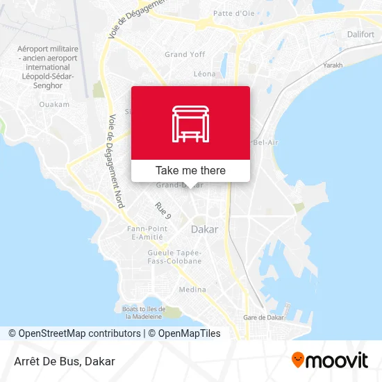 Arrêt De Bus map