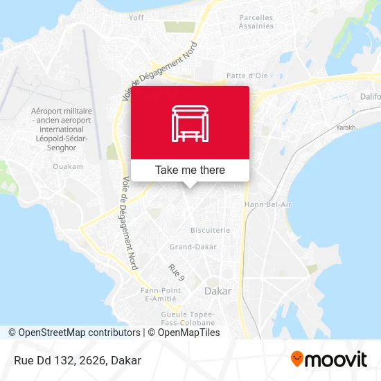 Rue Dd 132, 2626 map