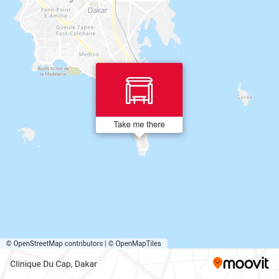 Clinique Du Cap map