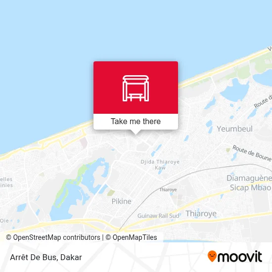 Arrêt De Bus map