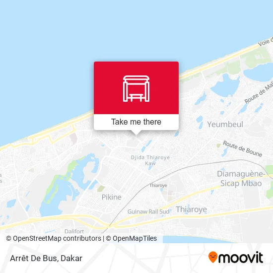 Arrêt De Bus map