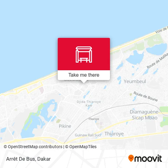 Arrêt De Bus map