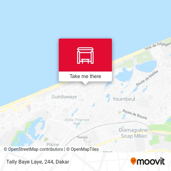 Tally Baye Laye, 244 map