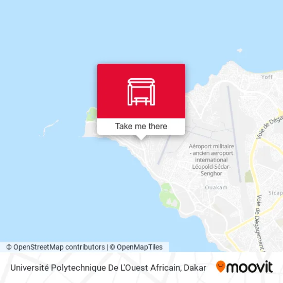 Université Polytechnique De L'Ouest Africain map