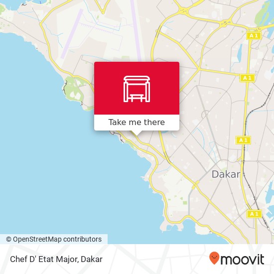 Chef D' Etat Major map