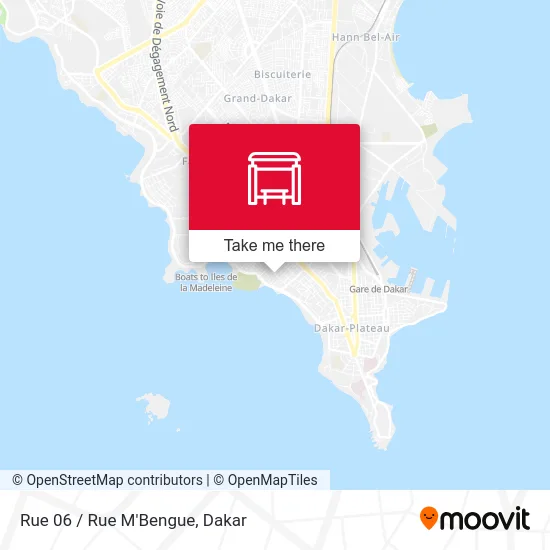Rue 06 / Rue M'Bengue map