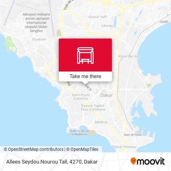 Allees Seydou Nourou Tall, 4270 map