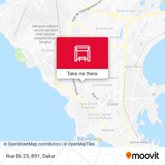 Rue Bb 23, 891 map