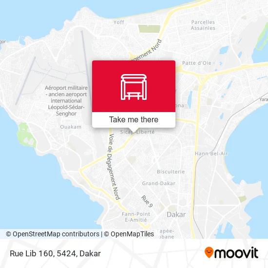 Rue Lib 160, 5424 map