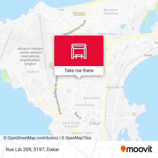 Rue Lib 209, 5197 map