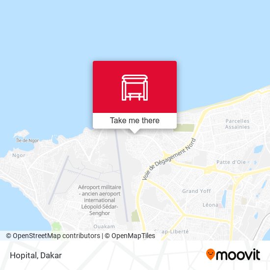 Hopital map