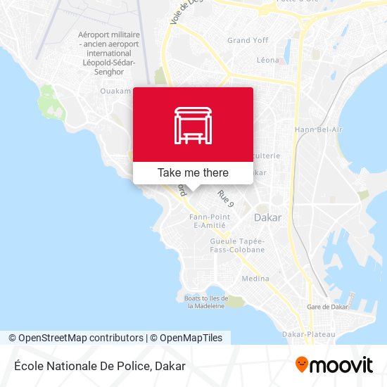 École Nationale De Police map