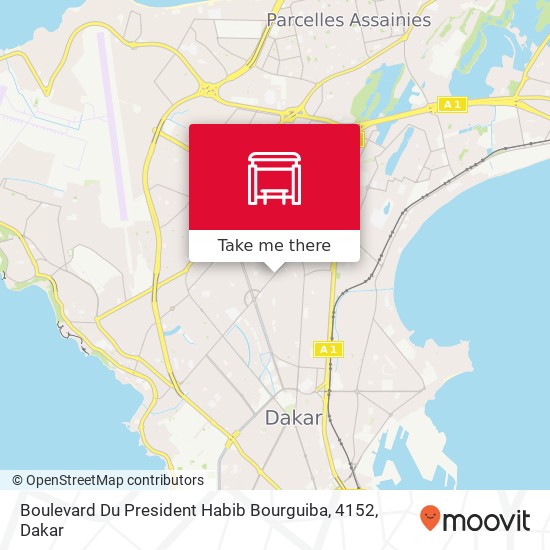 Boulevard Du President Habib Bourguiba, 4152 map