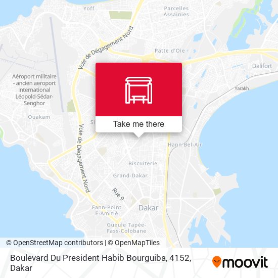 Boulevard Du President Habib Bourguiba, 4152 map