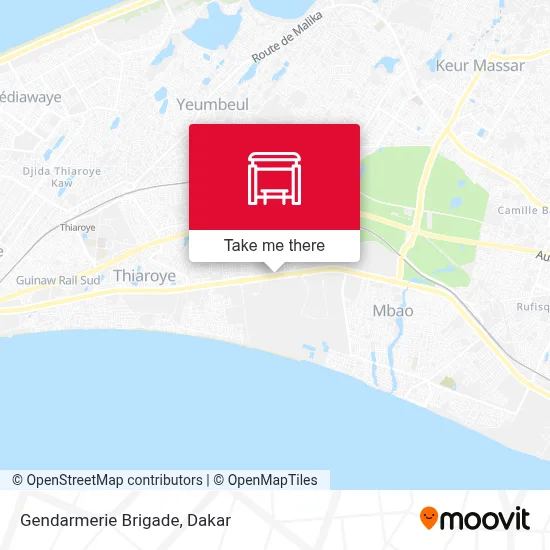 Brigade De Gendarmerie map