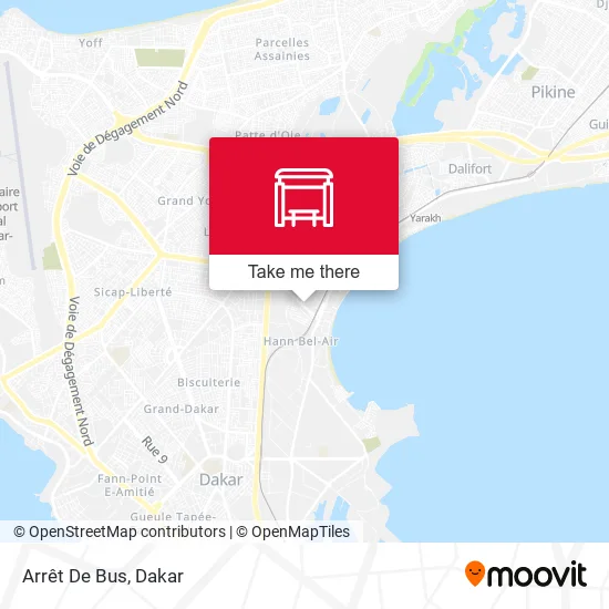 Arrêt De Bus map