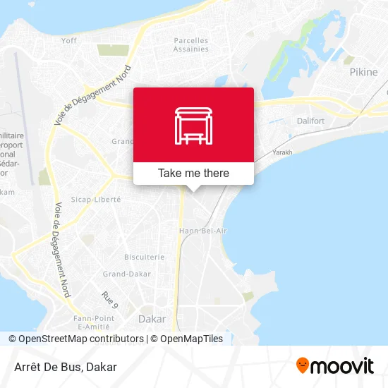 Arrêt De Bus map