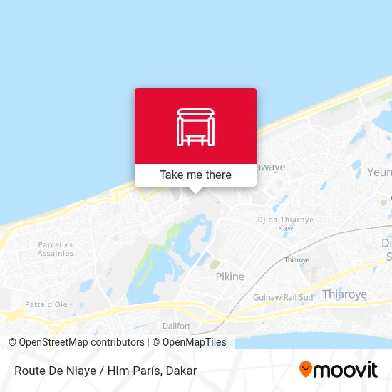 Route De Niaye / Hlm-París map