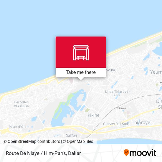 Route De Niaye / Hlm-París map