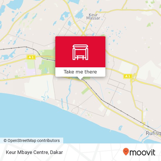 Keur Mbaye Centre map