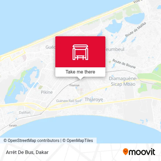 Arrêt De Bus map