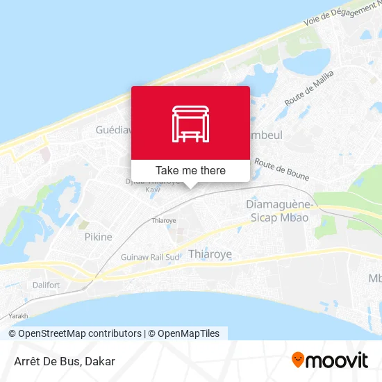 Arrêt De Bus map