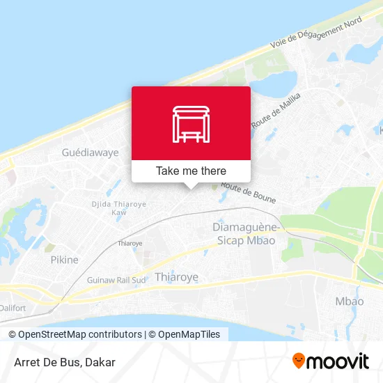 Arret De Bus map