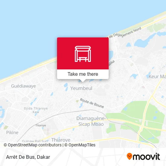 Arrêt De Bus map