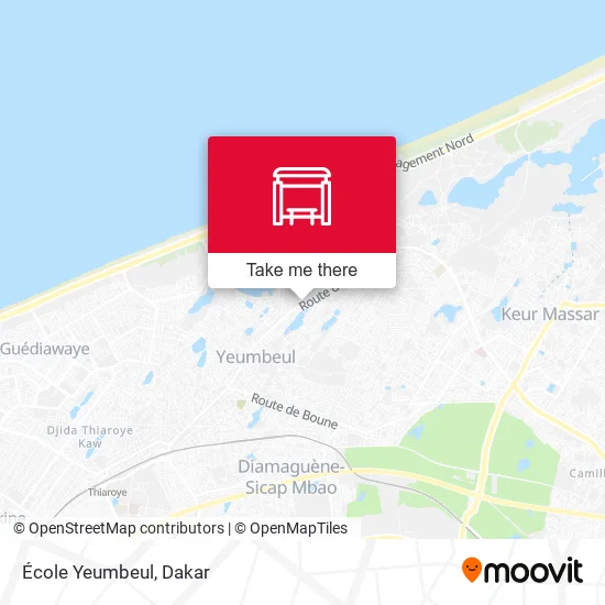 École Yeumbeul map