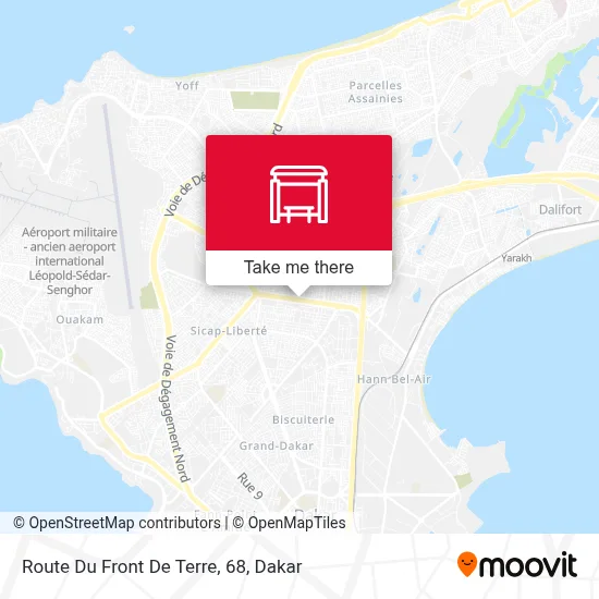 Route Du Front De Terre, 68 map