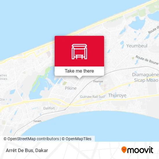 Arrêt De Bus map