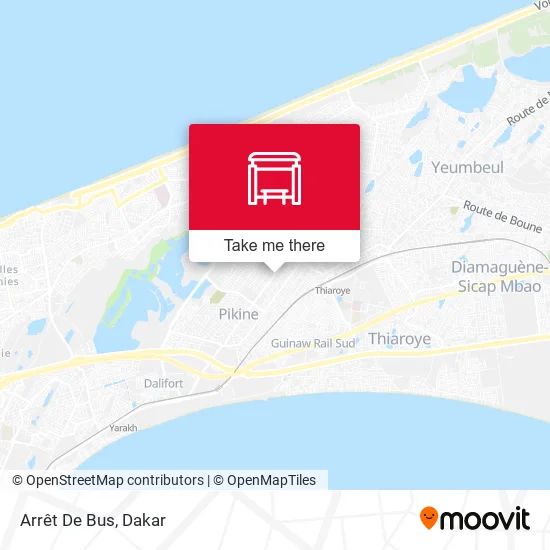 Arrêt De Bus map