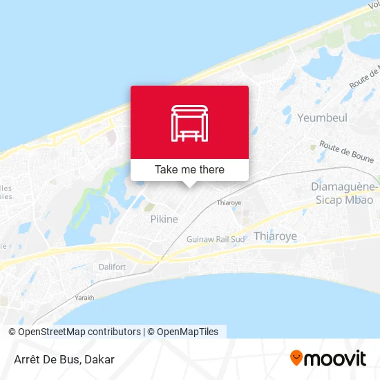 Arrêt De Bus map