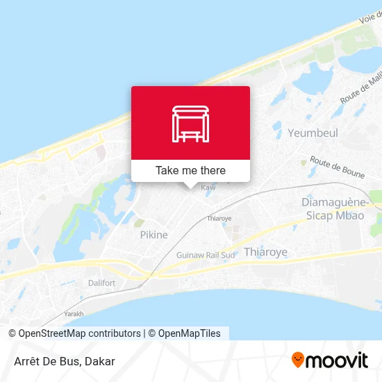 Arrêt De Bus map