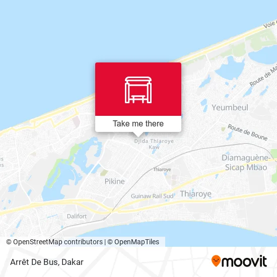 Arrêt De Bus map