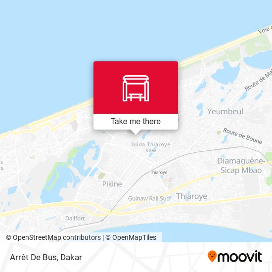 Arrêt De Bus map