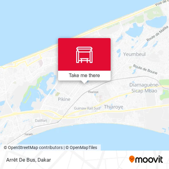 Arrêt De Bus map