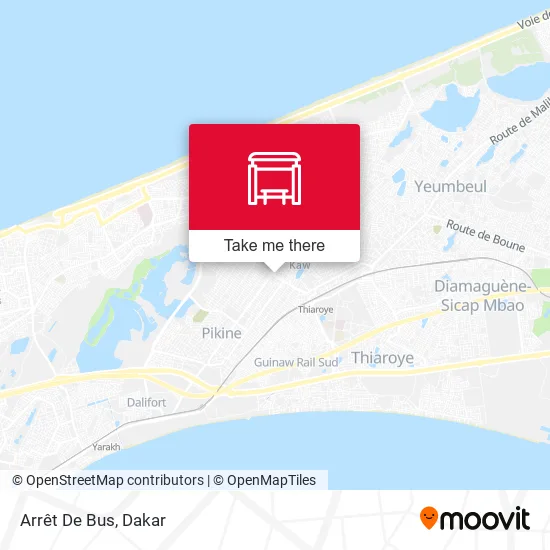 Arrêt De Bus map