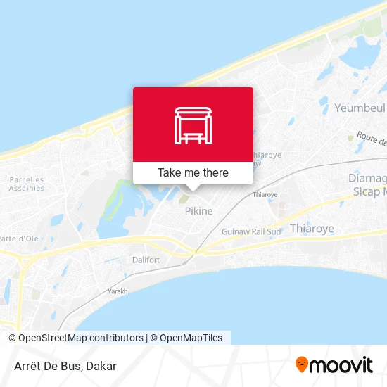 Arrêt De Bus map