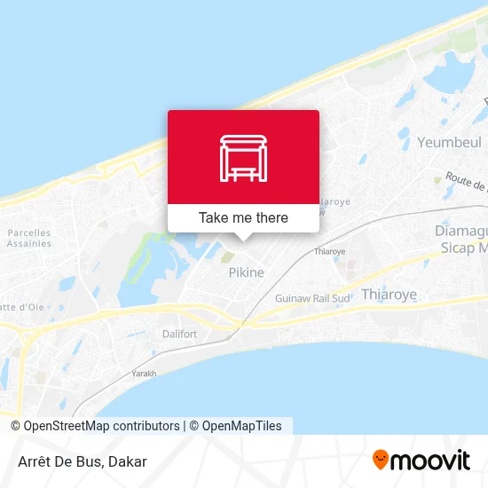 Arrêt De Bus map