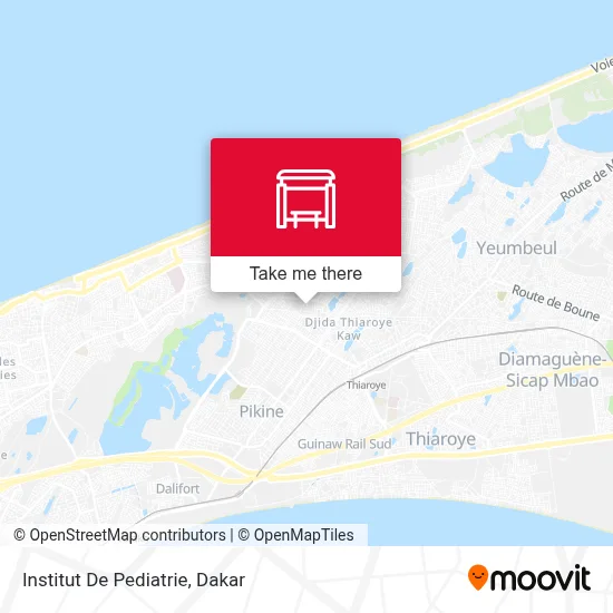 Institut De Pediatrie map