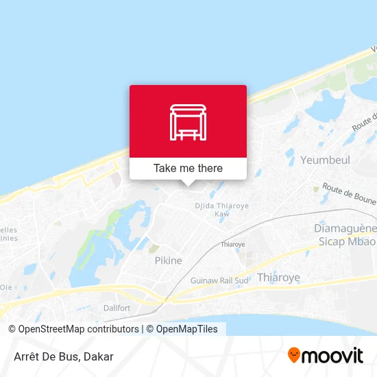 Arrêt De Bus map