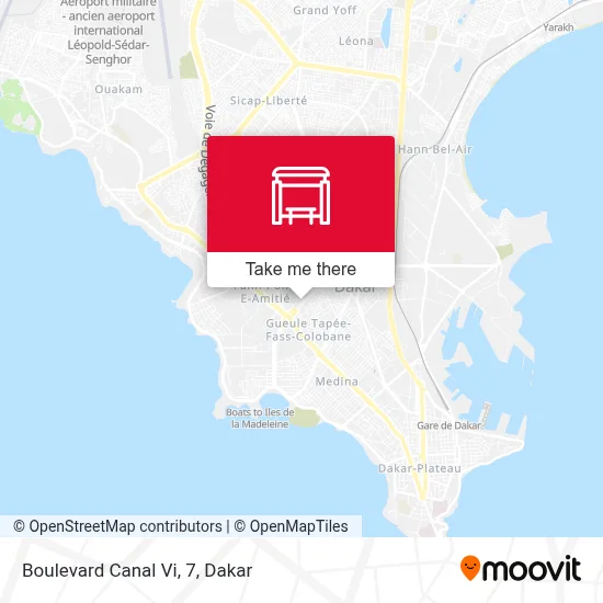 Boulevard Canal Vi, 7 map