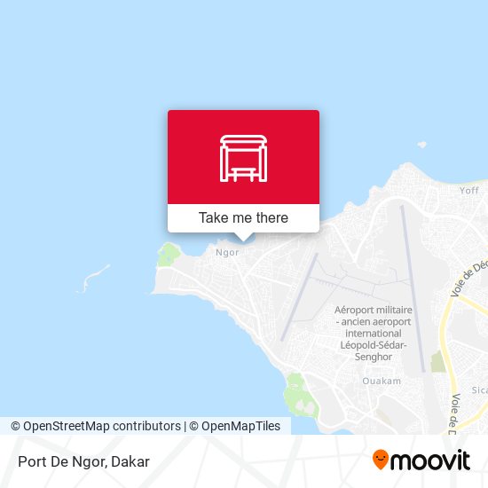 Port De Ngor map