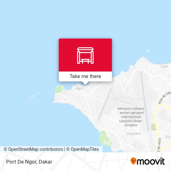 Port De Ngor map