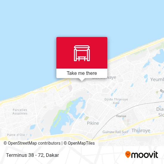 Terminus 38 - 72 map